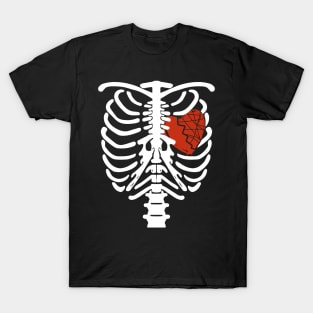 Skeleton Chest T-Shirt